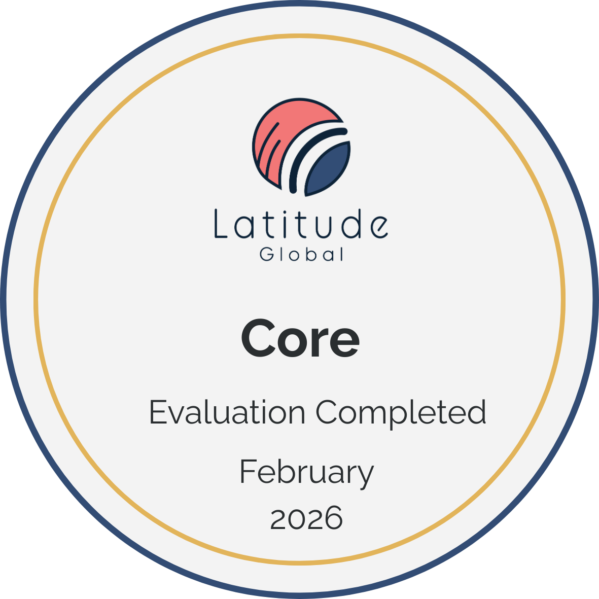 Latitude Global Due
Diligence – Evaluation Completed